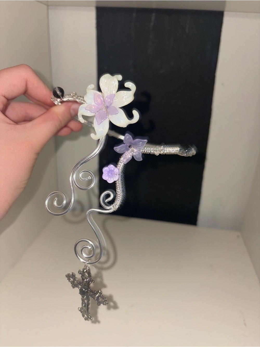 Handmade wire necklace